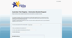 Desktop Screenshot of online.twins.org.au